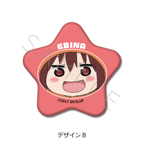 『干物妹!うまるちゃんR』星型缶バッジ デザインB